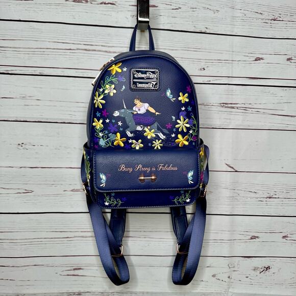 Loungefly Blue Floral Backpack main image 10